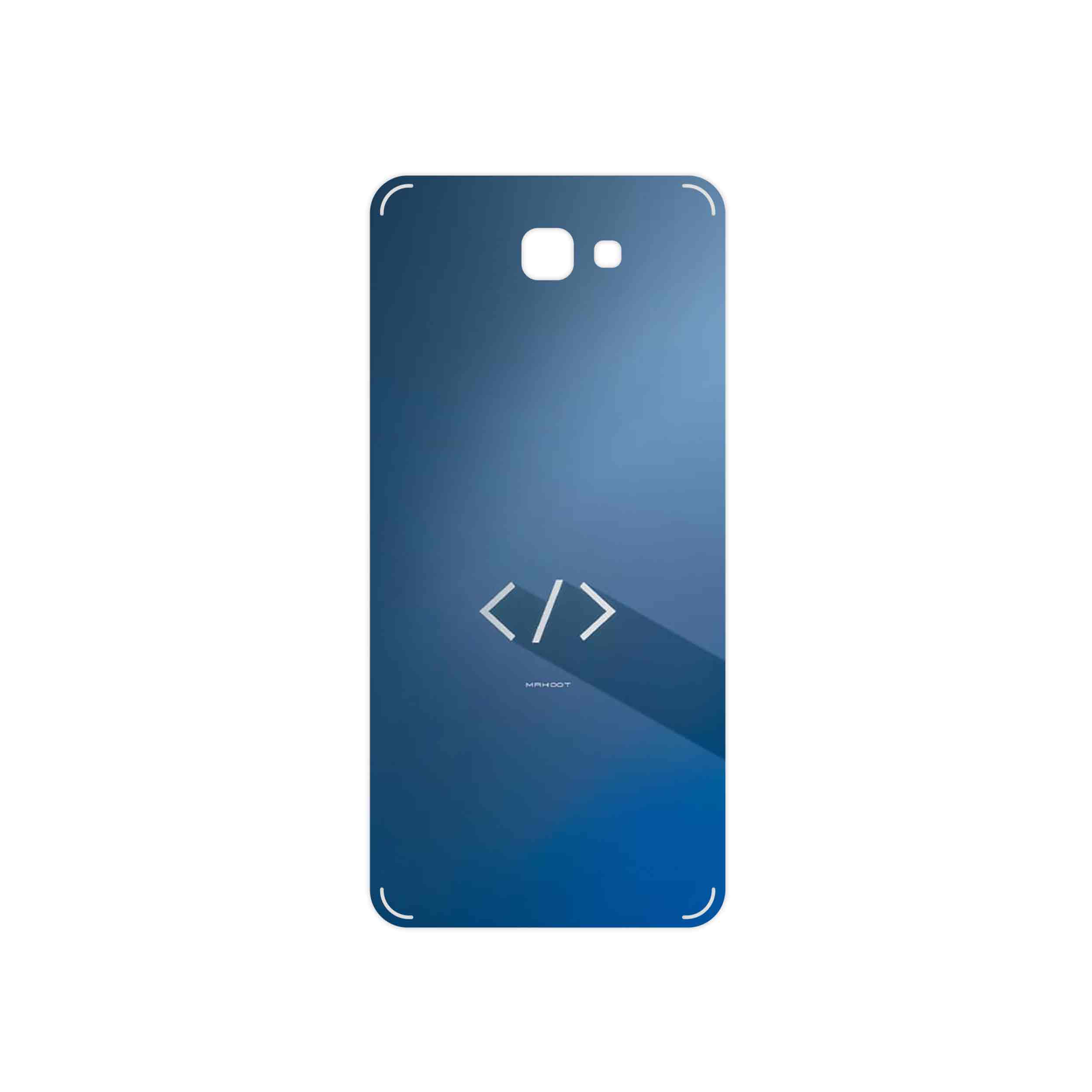برچسب پوششی ماهوت مدل Minimal Coding icon مناسب برای گوشی موبایل سامسونگ Galaxy J7 Prime