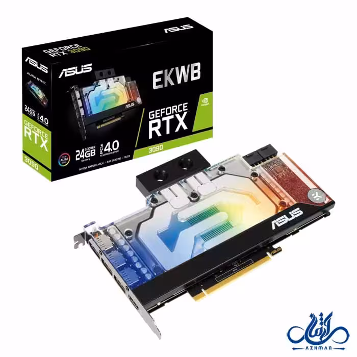 کارت گرافیک ایسوس RTX 3090 EKWB 24GB