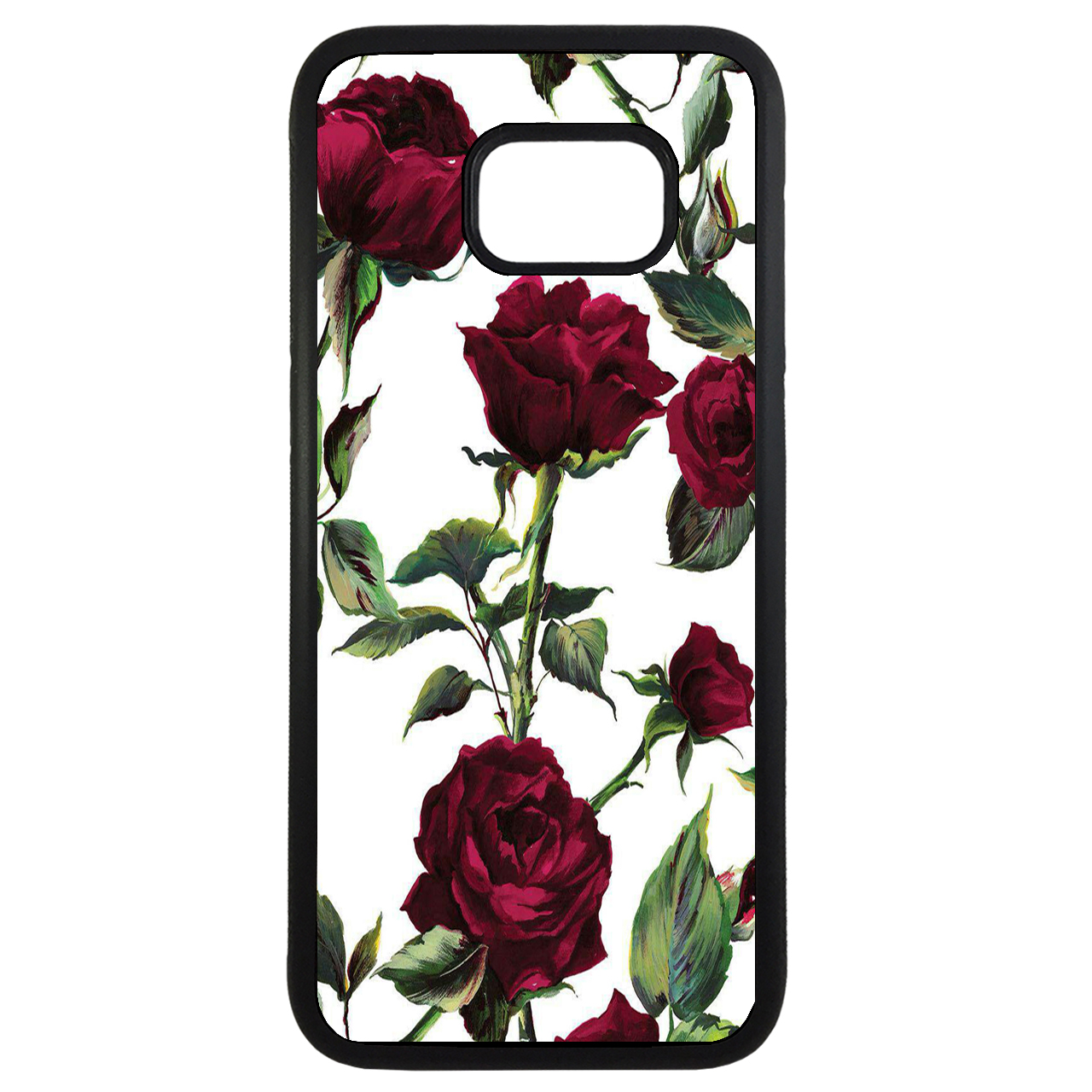 کاور طرح گل کد 43172 مناسب برای گوشی موبایل سامسونگ galaxy s7 edge