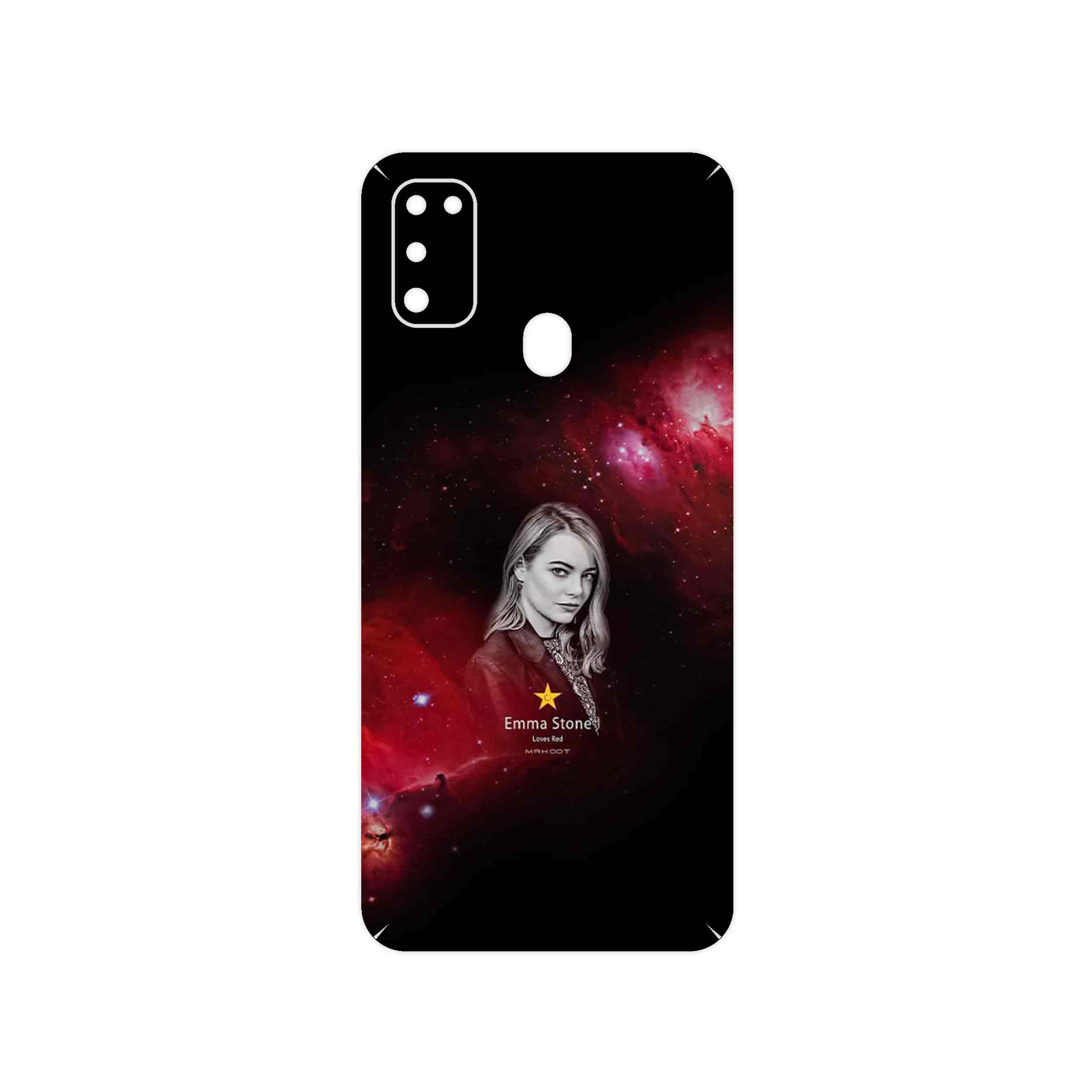 برچسب پوششی ماهوت مدل Emma Stone مناسب برای گوشی موبایل سامسونگ Galaxy M30s