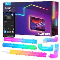 خرید چراغ دیواری هوشمند گووی 6 9 تیکه Govee Glide Wall Light با بهترین قیمت