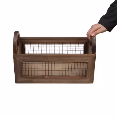 باکس چوبی ارگانایزر آشپزخانه مدل ورونا