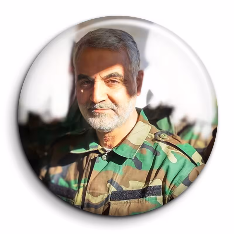 پیکسل گالری باجو مدل سردار شهید حاج قاسم سلیمانی کد 31