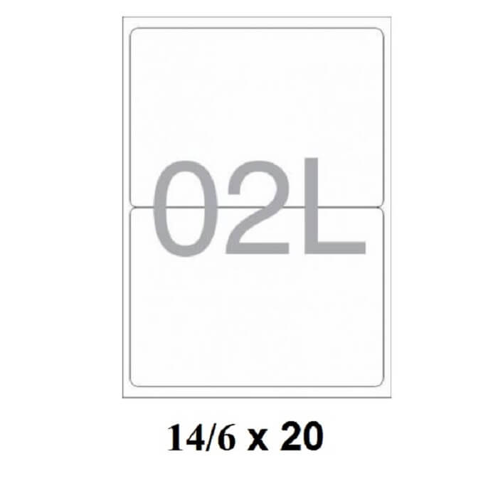 کاغذ پشت چسب دار A4 برش خورده نواجت مدل 2L