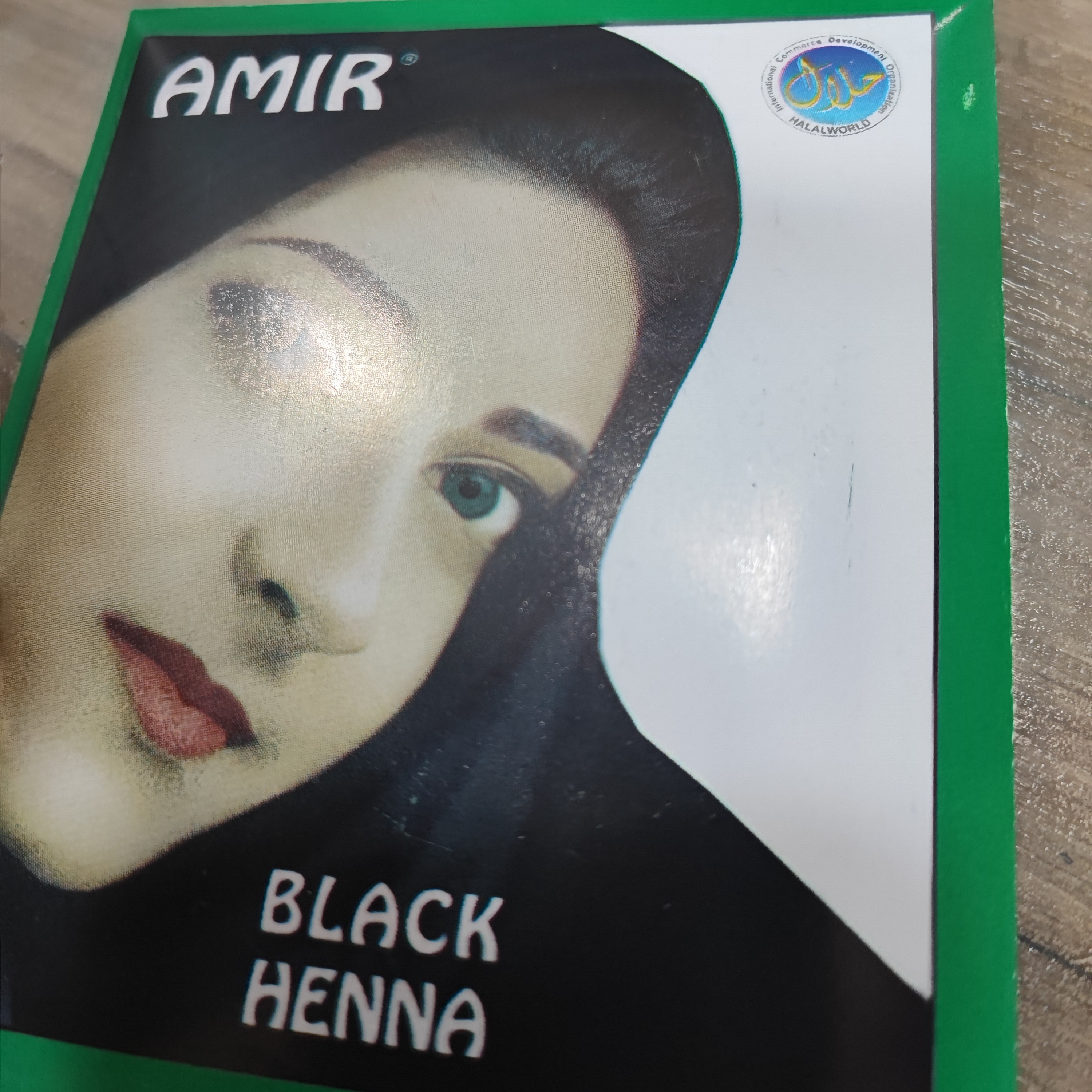 حنا هندی اصلی برند امیر  6عدد