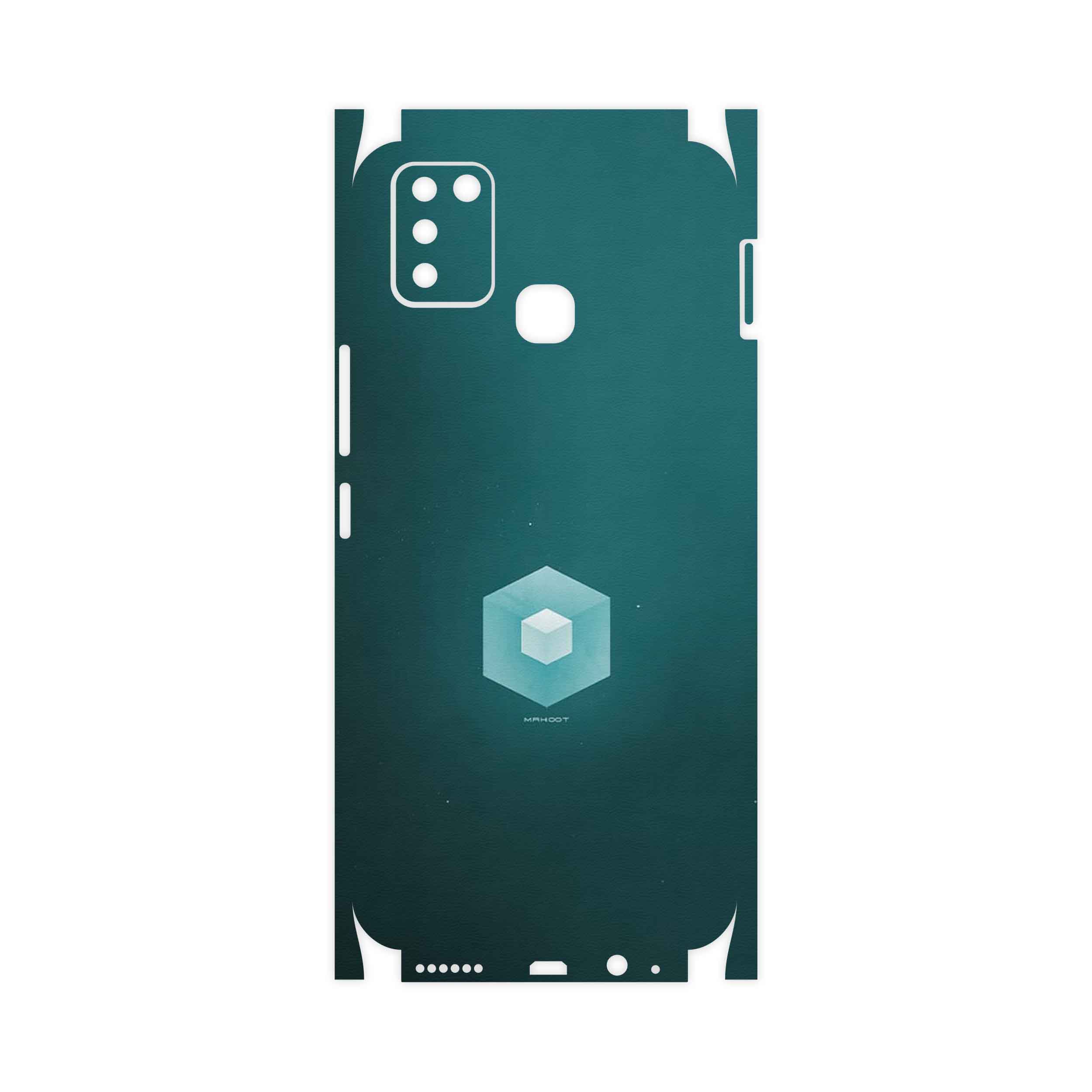 برچسب پوششی ماهوت مدل Minimal Cube icon-FullSkin مناسب برای گوشی موبایل اینفینیکس Smart 6 X657B