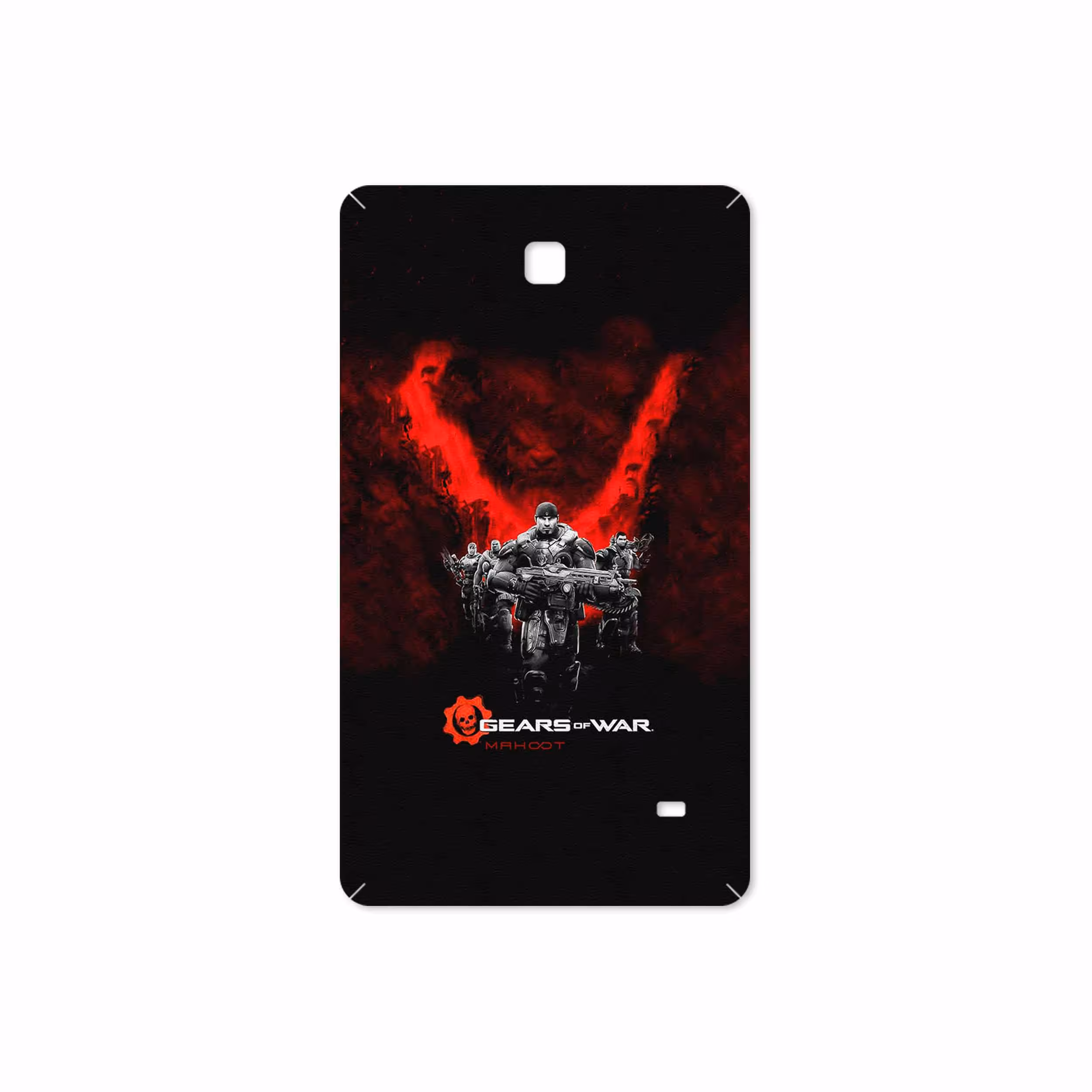 برچسب پوششی ماهوت مدل Gears-Of-War-Game مناسب برای تبلت سامسونگ Galaxy Tab 4 7.0 2014 T230