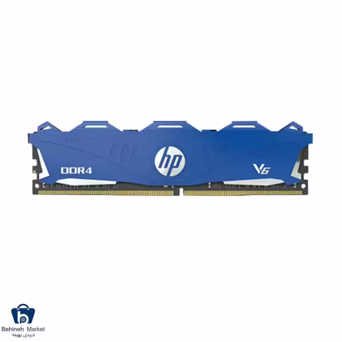 رم دسکتاپ اچ پی مدل V6 8GB DDR4-3000MHz-cl16-Single Channel