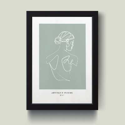 تابلو مدل دخترانه Minimall  MARIANA کد S3015-b