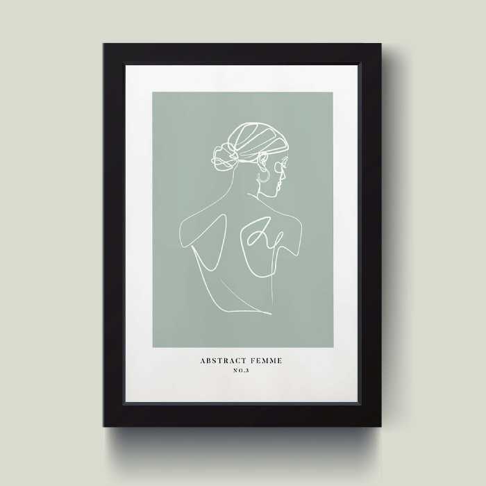 تابلو مدل دخترانه Minimall  MARIANA کد S3015-b