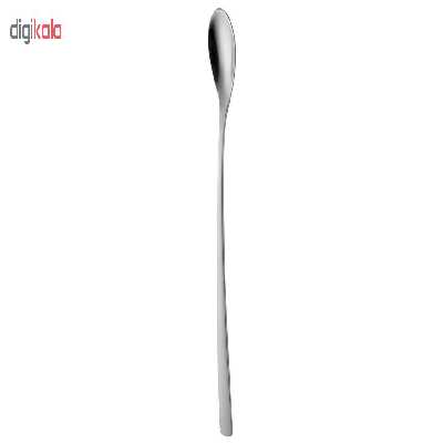 قاشق شربت خوری ناب استیل مدل فلورانس بسته 6 عددی