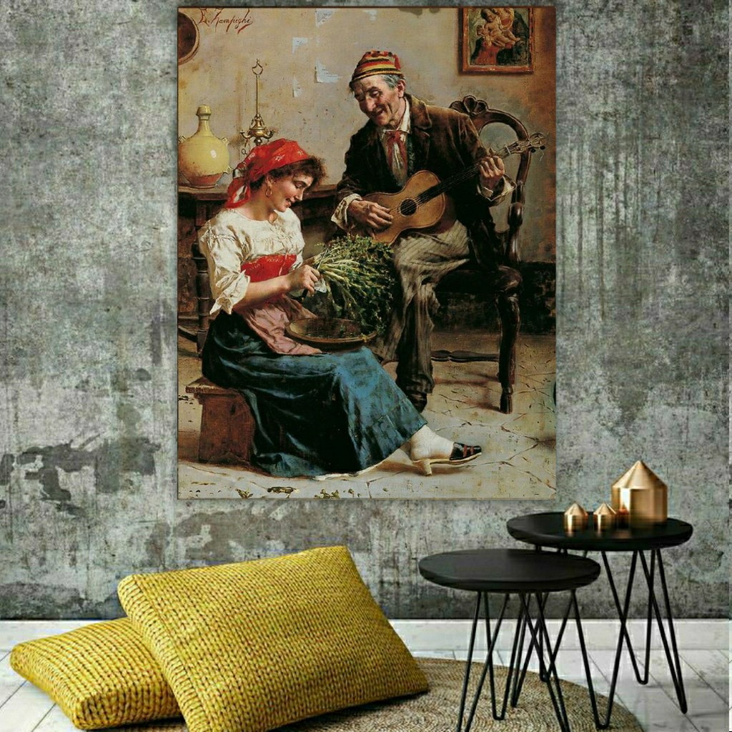 تابلو بوم طرح فرانسوی کد SDB2456