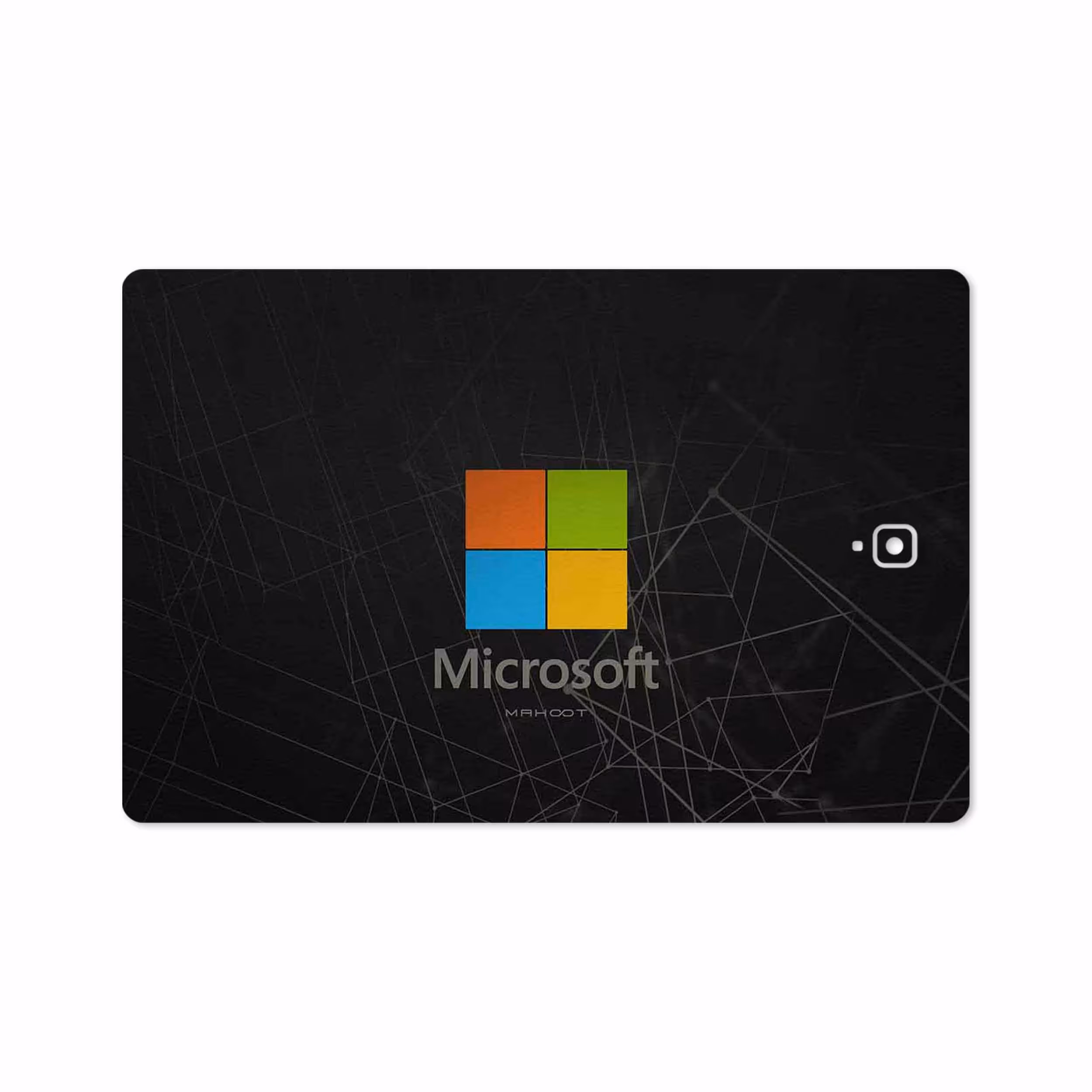 برچسب پوششی ماهوت مدل Microsoft-Logo مناسب برای تبلت سامسونگ Galaxy Tab S4 10.5 2018 T830