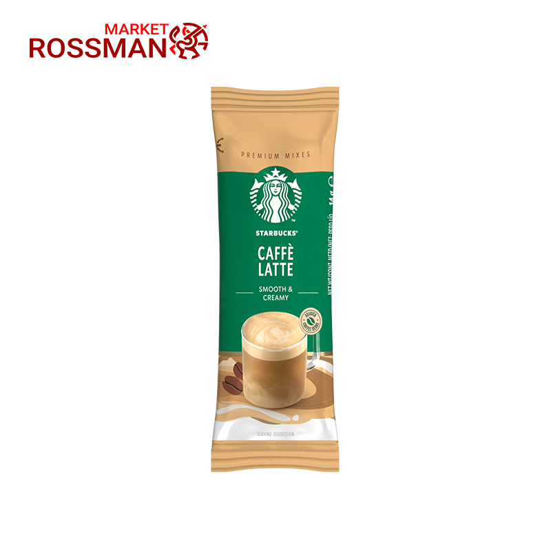 قهوه فوری استارباکس starbucks مدل لاته Latte وزن 14 گرم