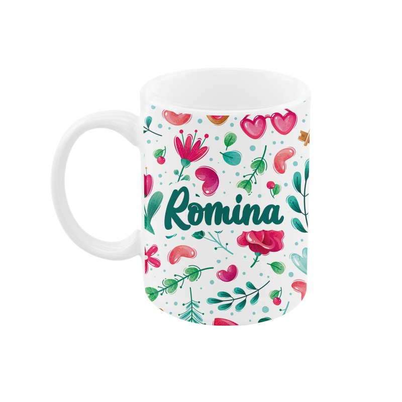 ماگ رژارت مدل اسم رومینا