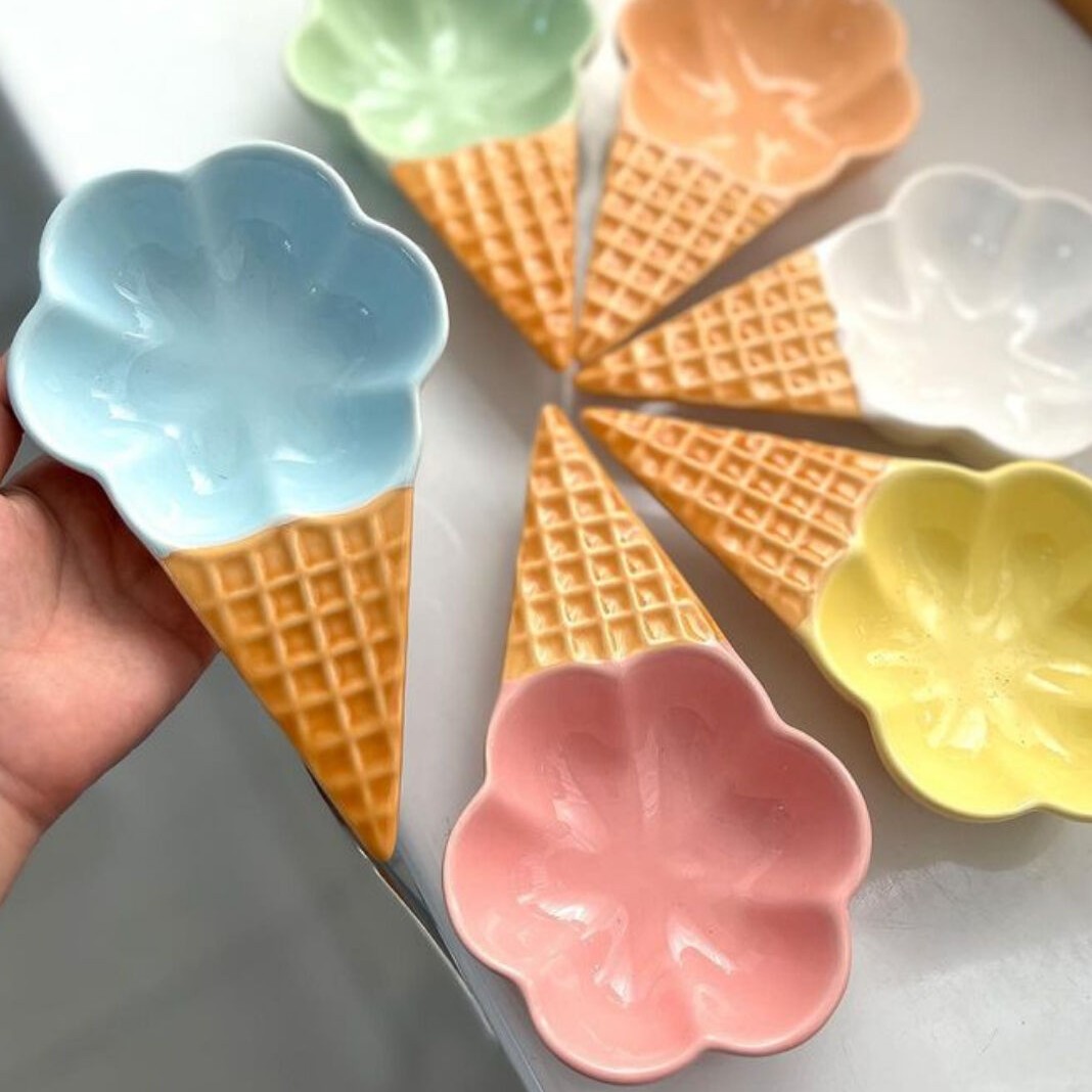 بستنی خوری شیش تایی سرامیکی