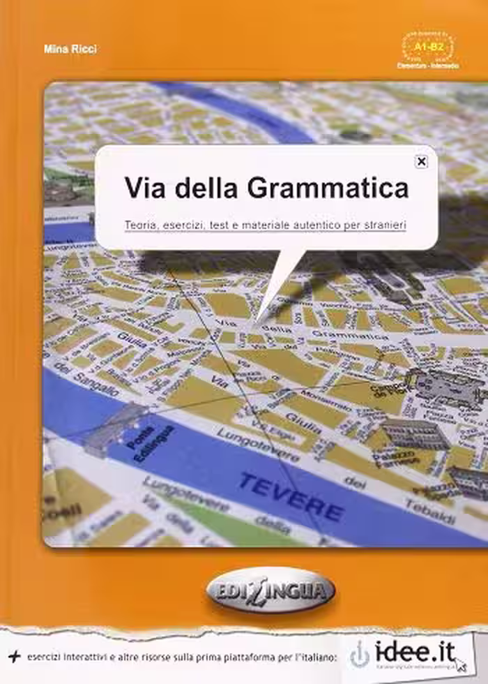 کتاب Via della Grammatica A1-B2 راه دستور زبان (سیاه و سفید)