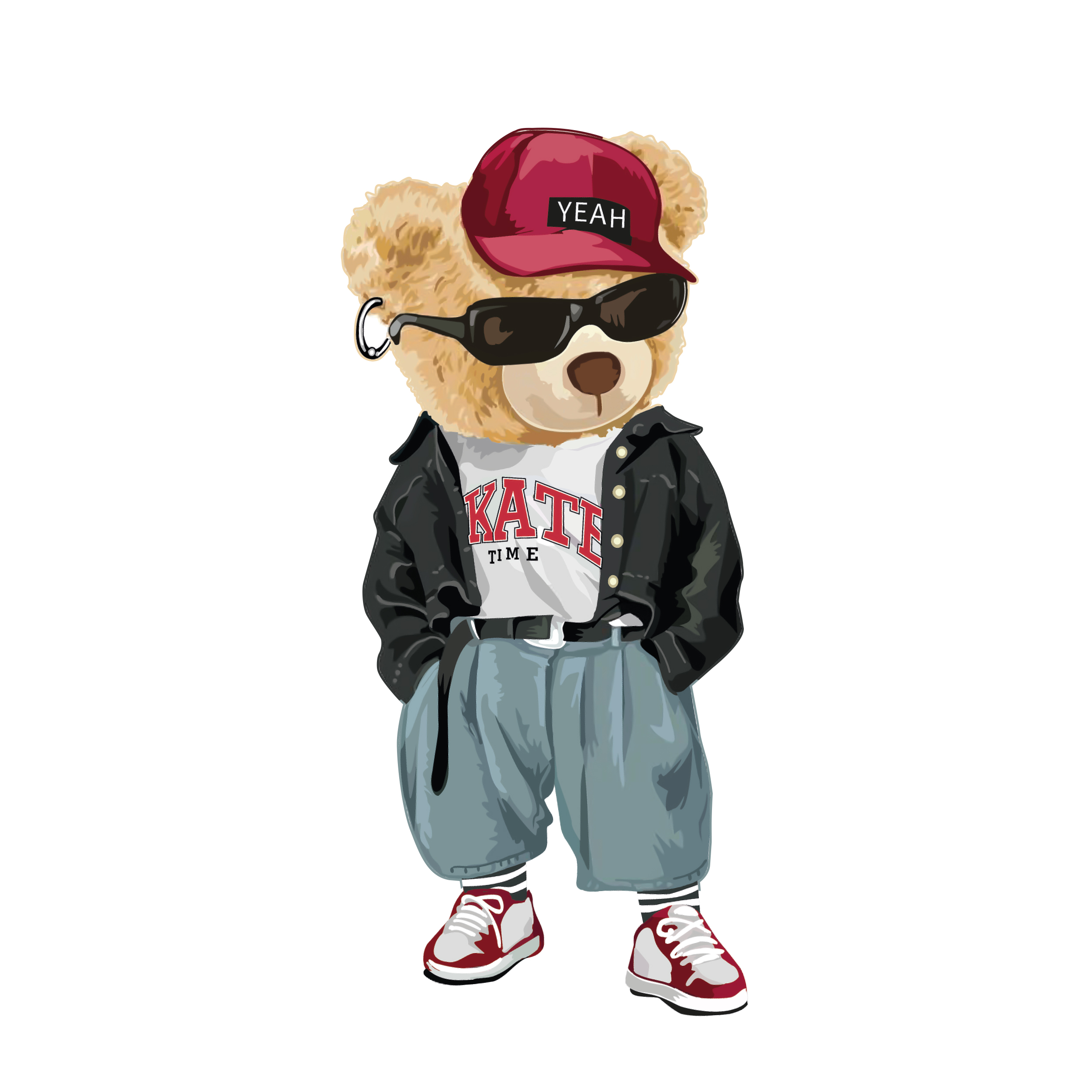 استند رومیزی تزیینی طرح خرس