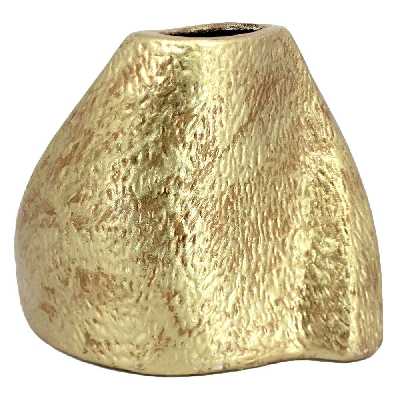 گلدان سفالی طرح موجی