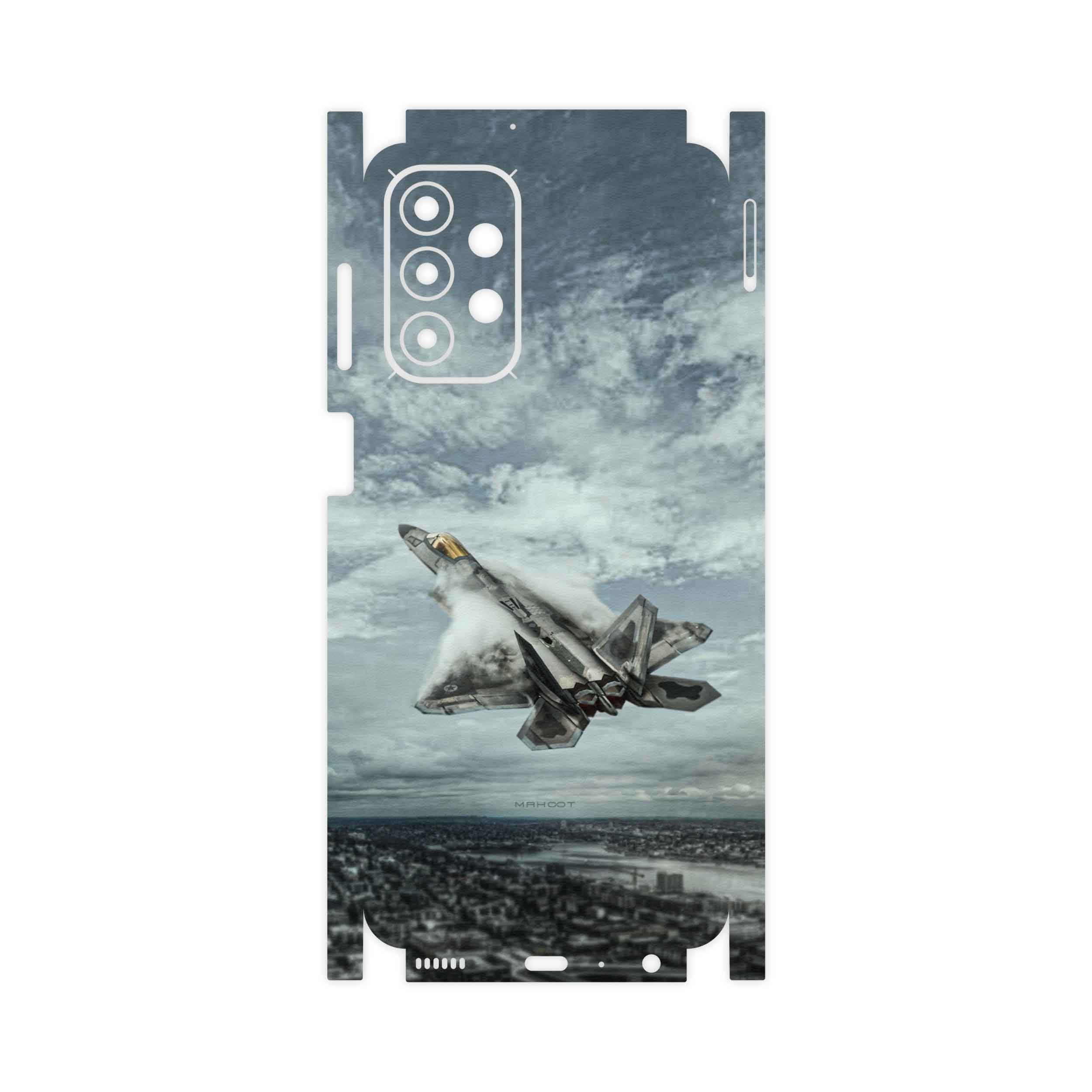 برچسب پوششی ماهوت مدل F-22-Raptor-FullSkin مناسب برای گوشی موبایل سامسونگ Galaxy A23
