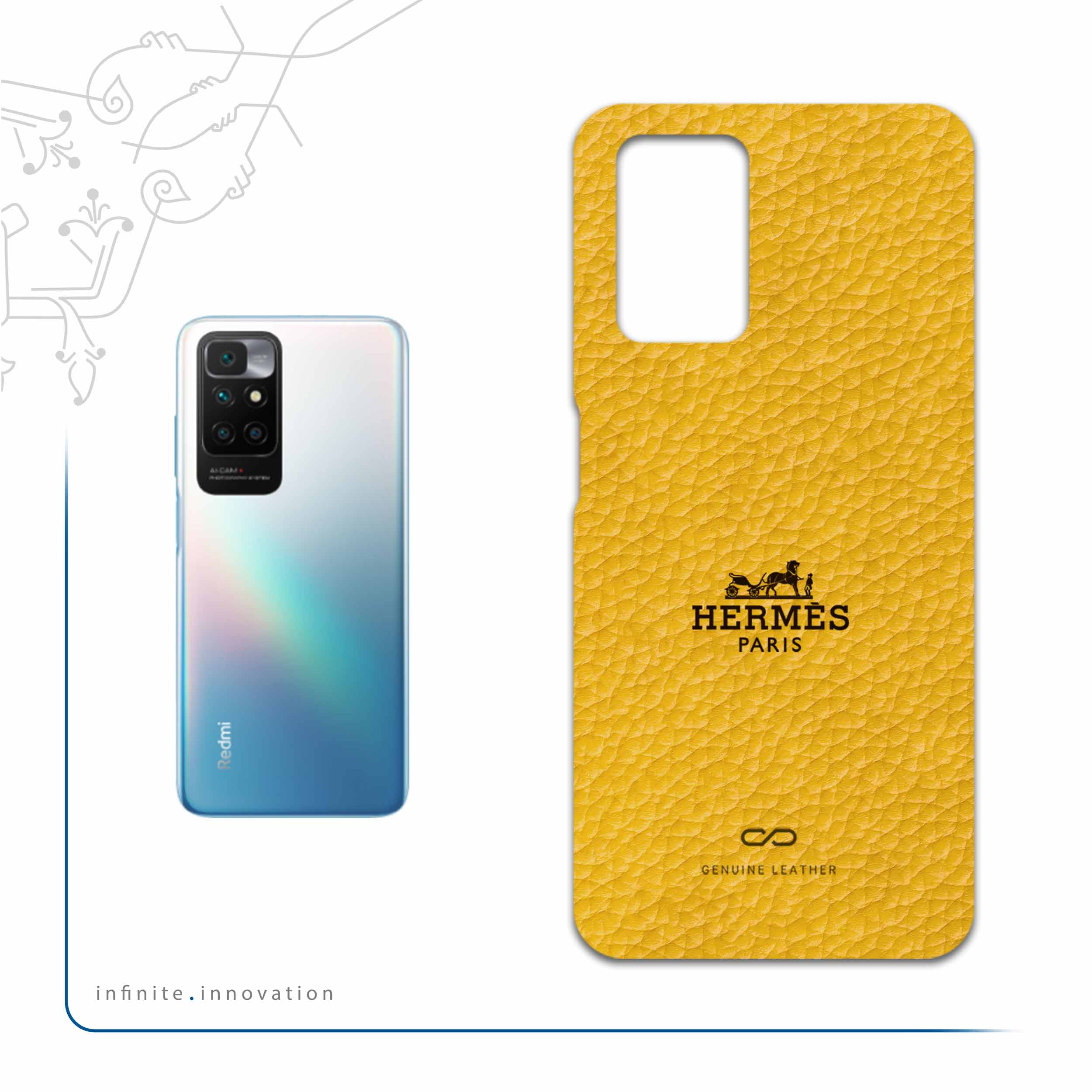 برچسب پوششی ماهوت مدل ML-HRMS مناسب برای گوشی موبایل شیائومی Redmi Note 11 4G