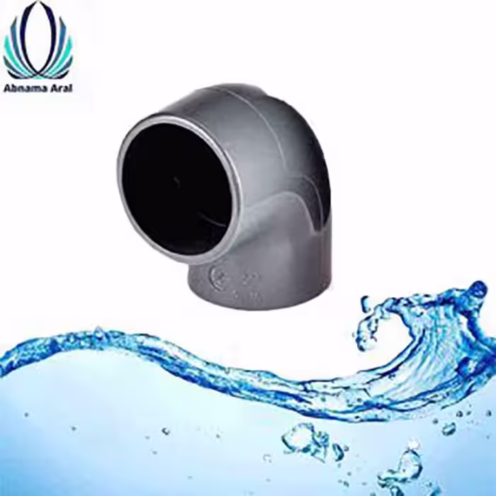 زانو 90درجه چسبی UPVC با قطر  63mm
