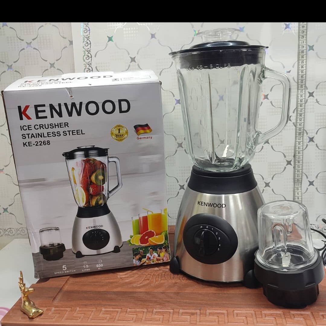 آسیاب مخلوط پارچ شیشه ای مدل کنوود (آسیاب مخلوط محفظه شیشه)