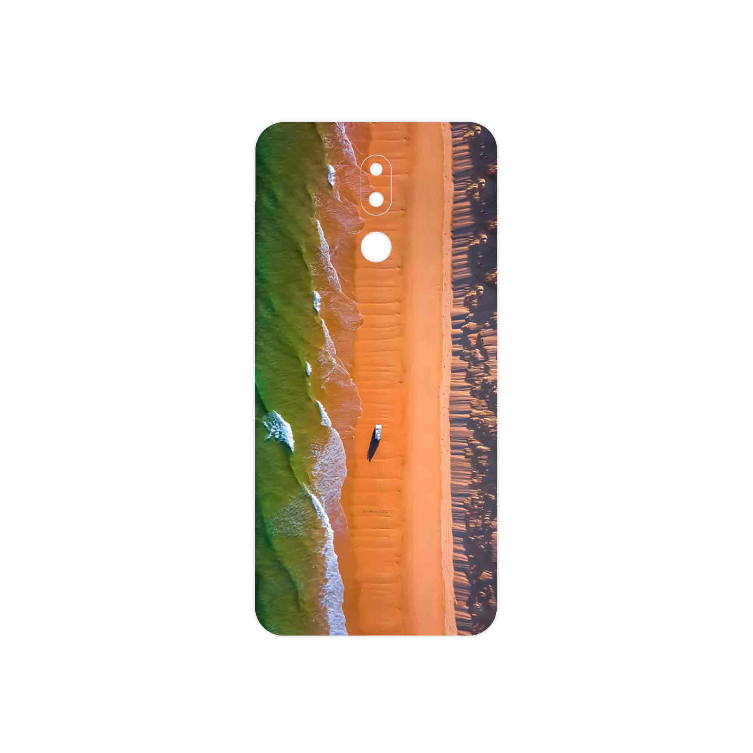 برچسب پوششی ماهوت مدل Beach and Green Sea مناسب برای گوشی موبایل نوکیا 3.2 TA-1164