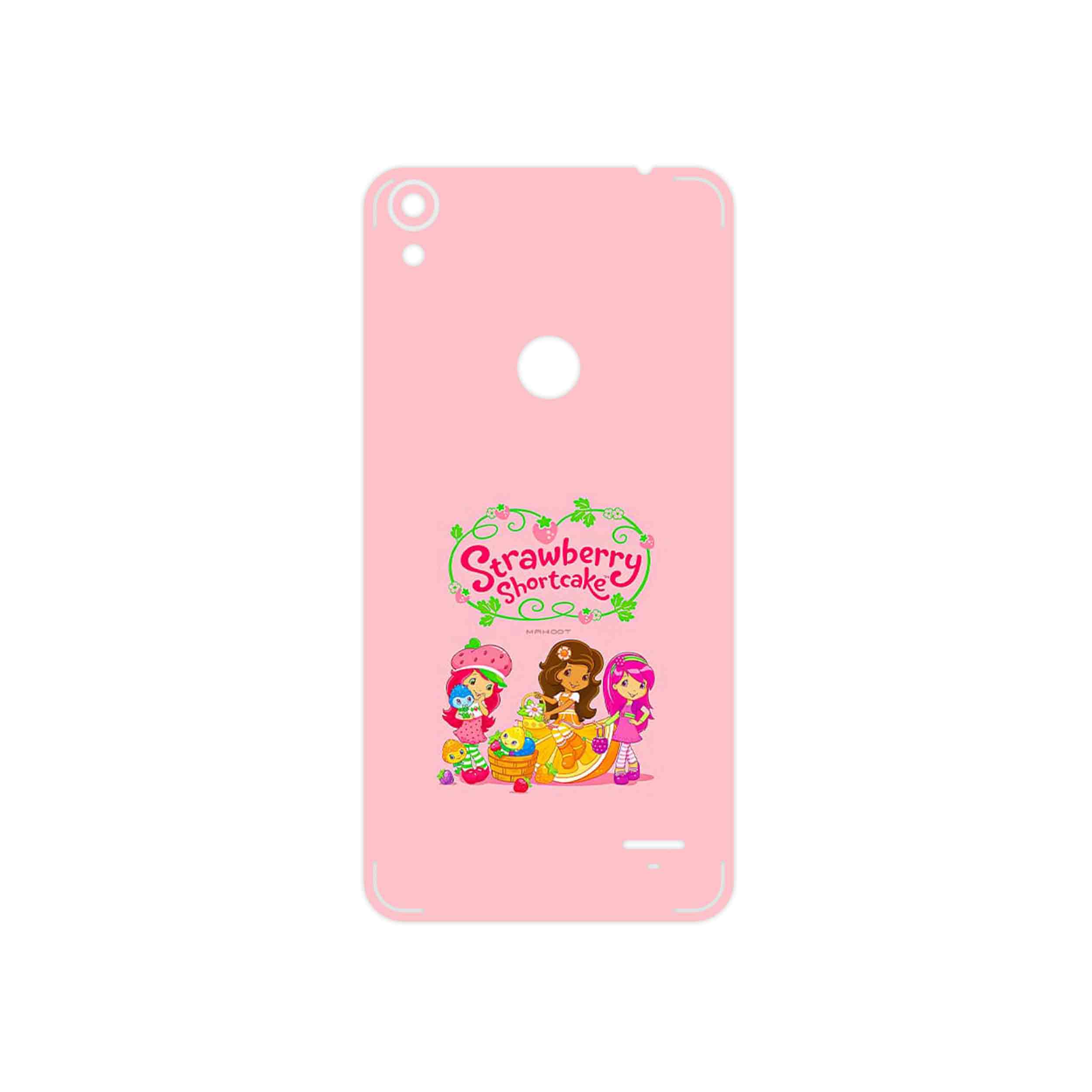 برچسب پوششی ماهوت مدل Strawberry Shortcake مناسب برای گوشی موبایل تکنو WX4 Pro