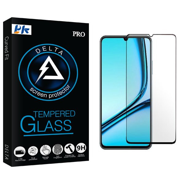 محافظ صفحه نمایش شیشه ای پی کی مدل Delta مناسب برای گوشی موبایل ریلمی Note 50 | کالا برتری