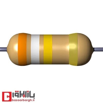 مقاومت 390 کیلو اهم 2 وات 5 درصد