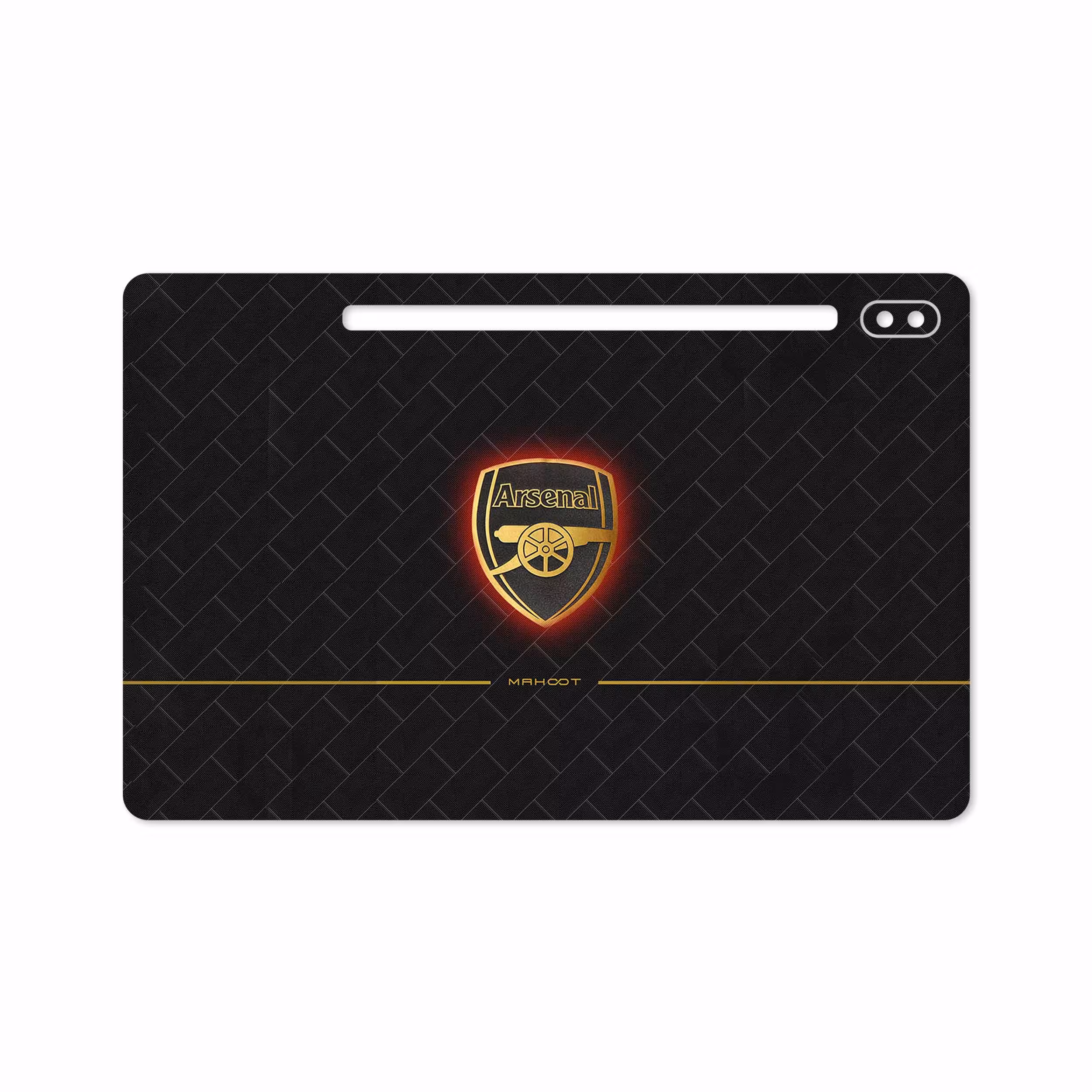 برچسب پوششی ماهوت مدل Arsenal مناسب برای تبلت سامسونگ Galaxy Tab S6 2019 SM-T865