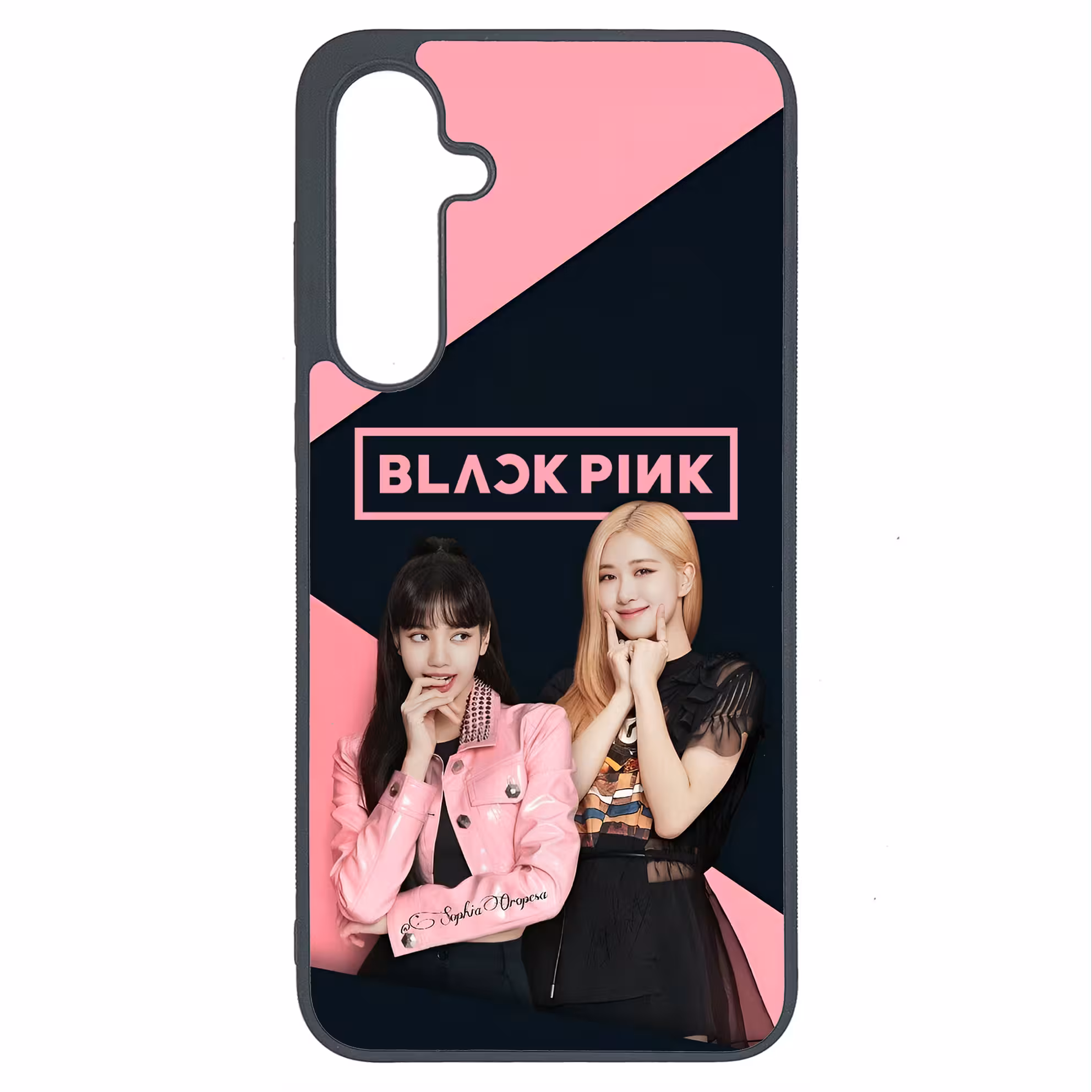 کاور طرح بلک پینک BLACK PINK کد G-199 مناسب برای گوشی موبایل سامسونگ Galaxy A35 | دیجی قاب دونی