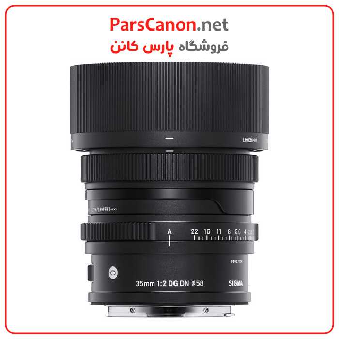 لنز سیگما مانت سونیSigma 35mm f/2 DG DN Contemporary Lens for Sony E