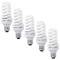 لامپ کم مصرف 18 وات دلتا مدل پیچ پایه E27 بسته 5 عددی