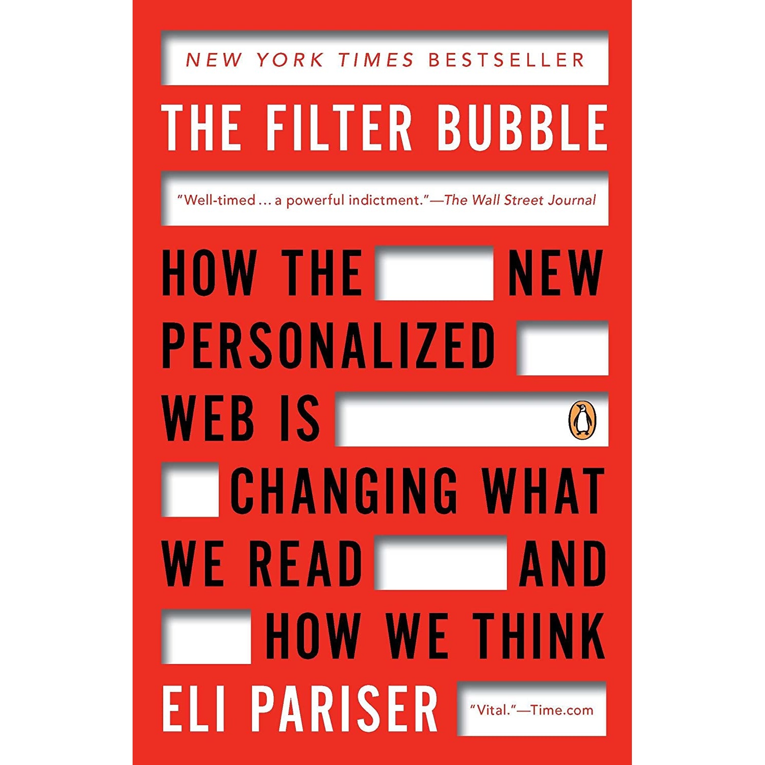 کتاب The Filter Bubble اثر Eli Pariser انتشارات Penguin Books