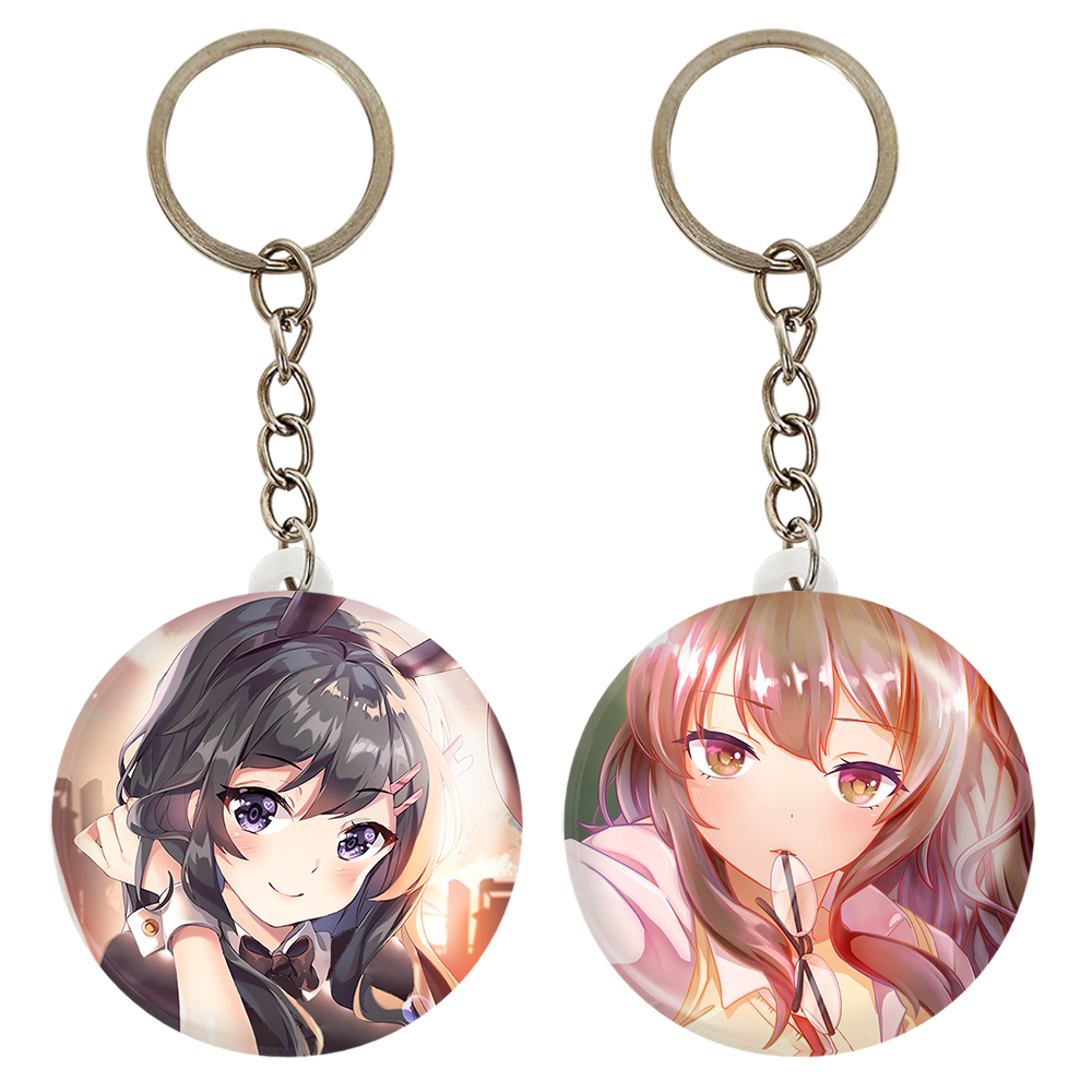 جاکلیدی خندالو مدل ریو و مای انیمه بانی گرل سنپای کد 1643916435 مجموعه 2 عددی