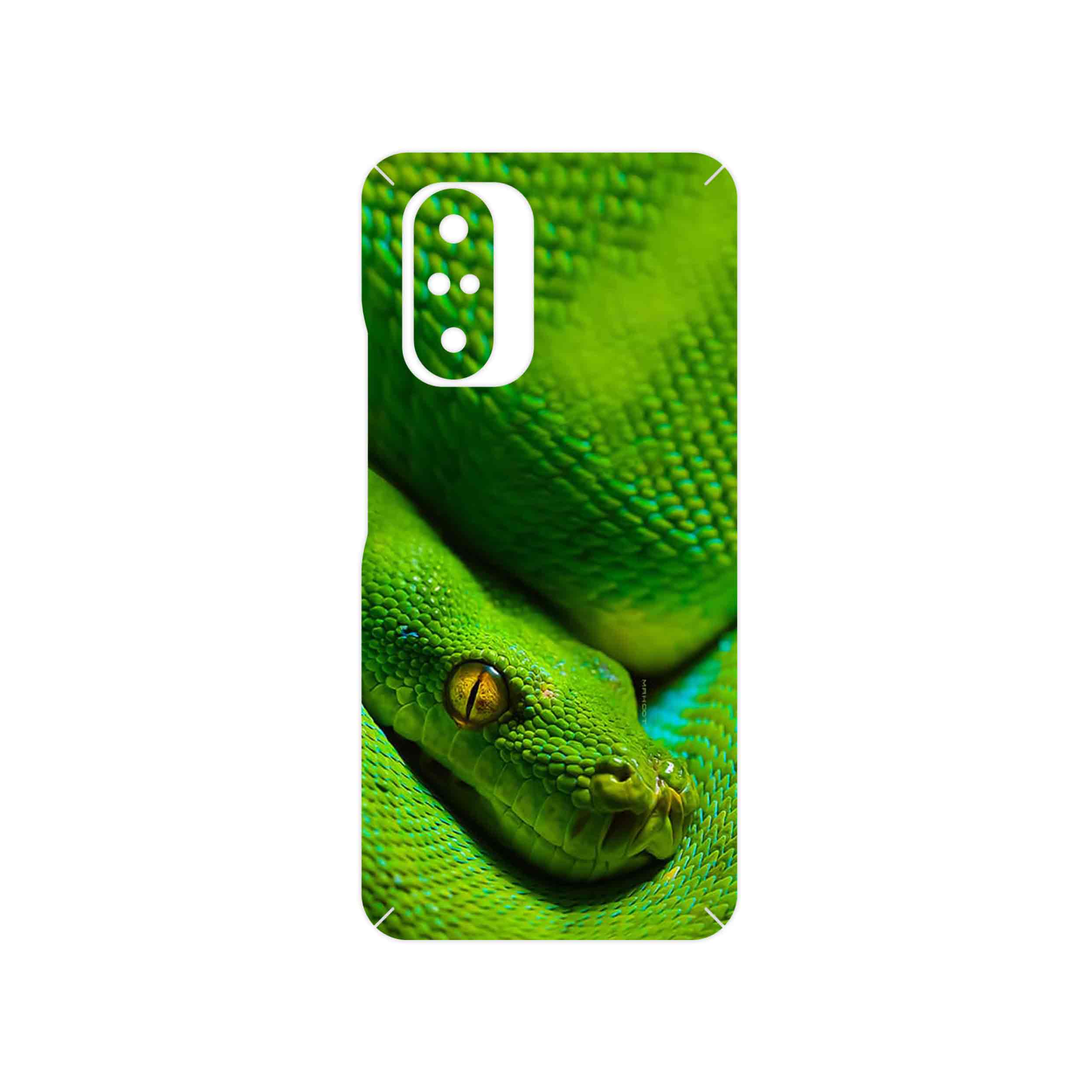 برچسب پوششی ماهوت مدل Snake مناسب برای گوشی موبایل شیائومی Poco F3 5G