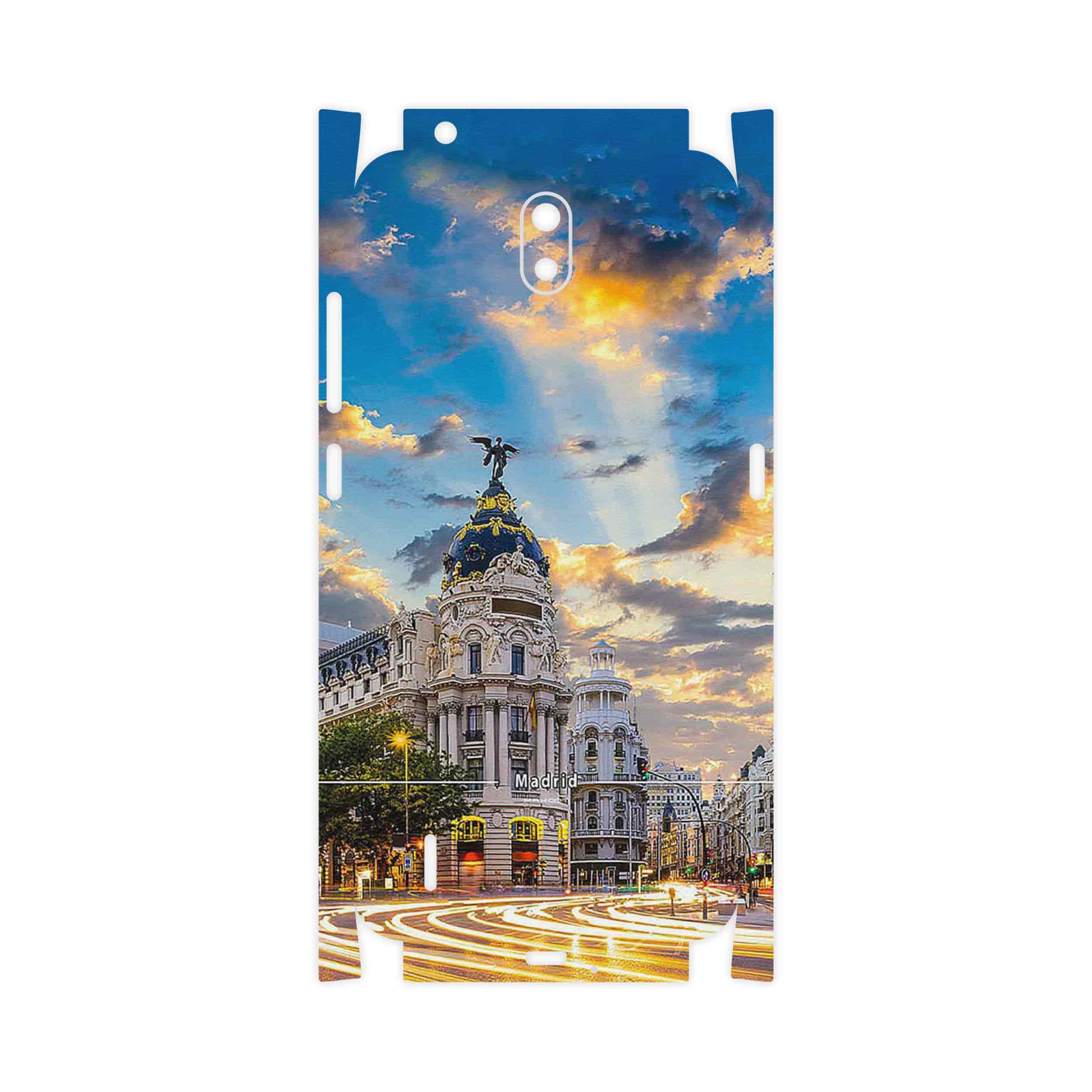 برچسب پوششی ماهوت مدل City of Madrid-FullSkin مناسب برای گوشی موبایل نوکیا C1