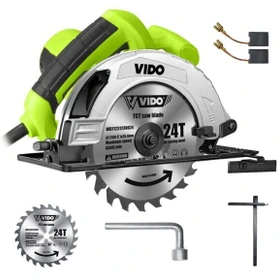 اره گرد بر دیسکی 235 ویدو کد WD 011210235 گارانتی طلایی 20 ماه گارانتی شرکتی