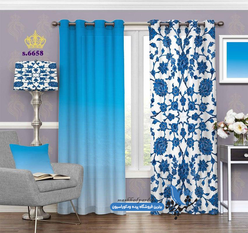 پرده پانچ طرح اسلیمی کد s-6658