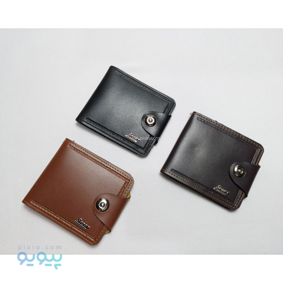 کیف پول جیبی مگنتی مارک فلزی تک و عمده