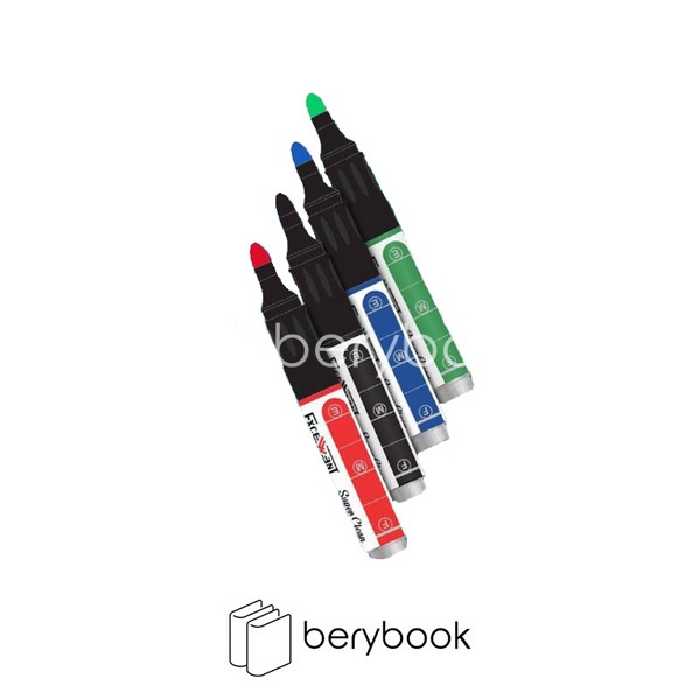 excellent / اکسلنت / ماژیک وایت برد شارژی / سر گرد / قرمز