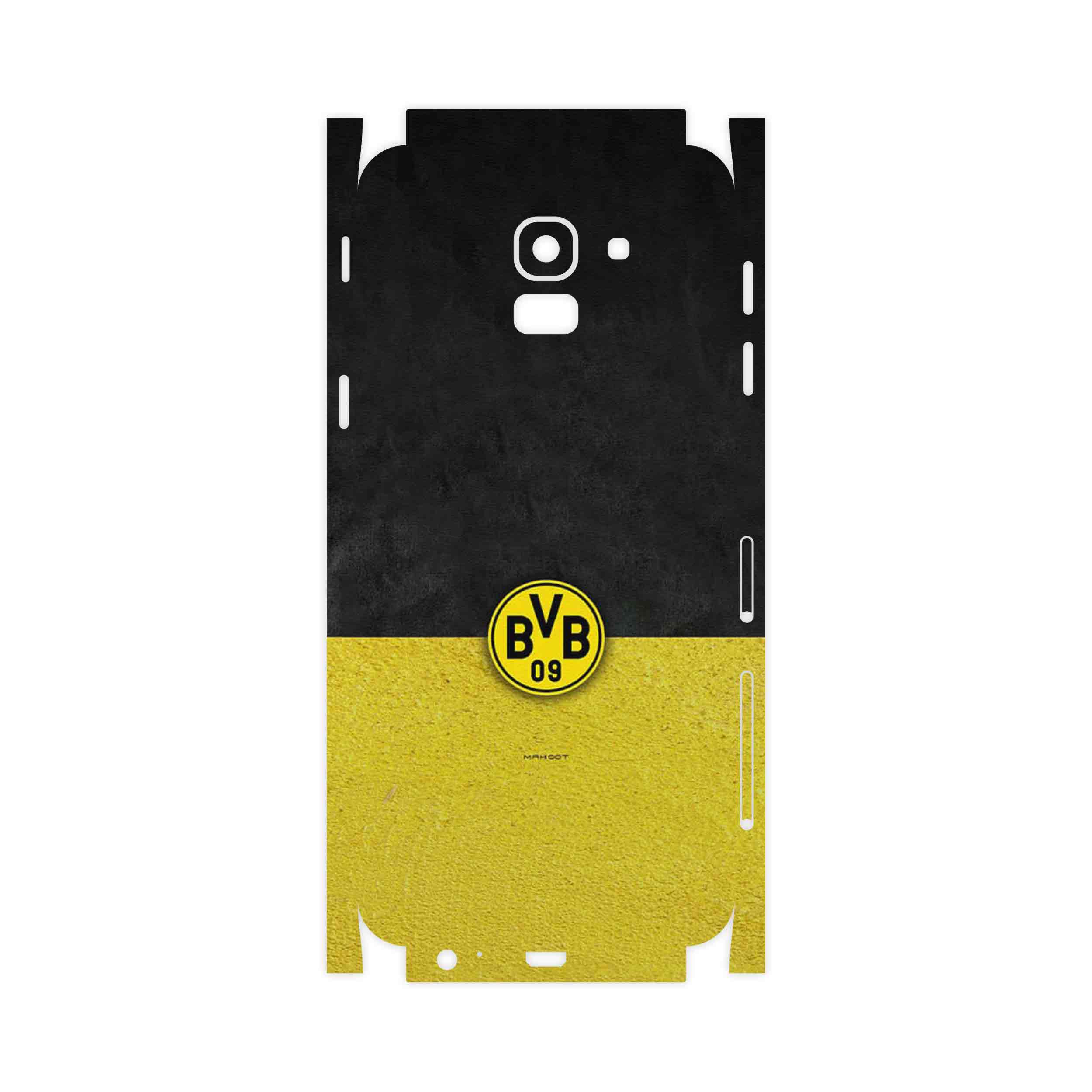 برچسب پوششی ماهوت مدل Borussia Dortmund FC-FullSkin مناسب برای گوشی موبایل سامسونگ Galaxy J6