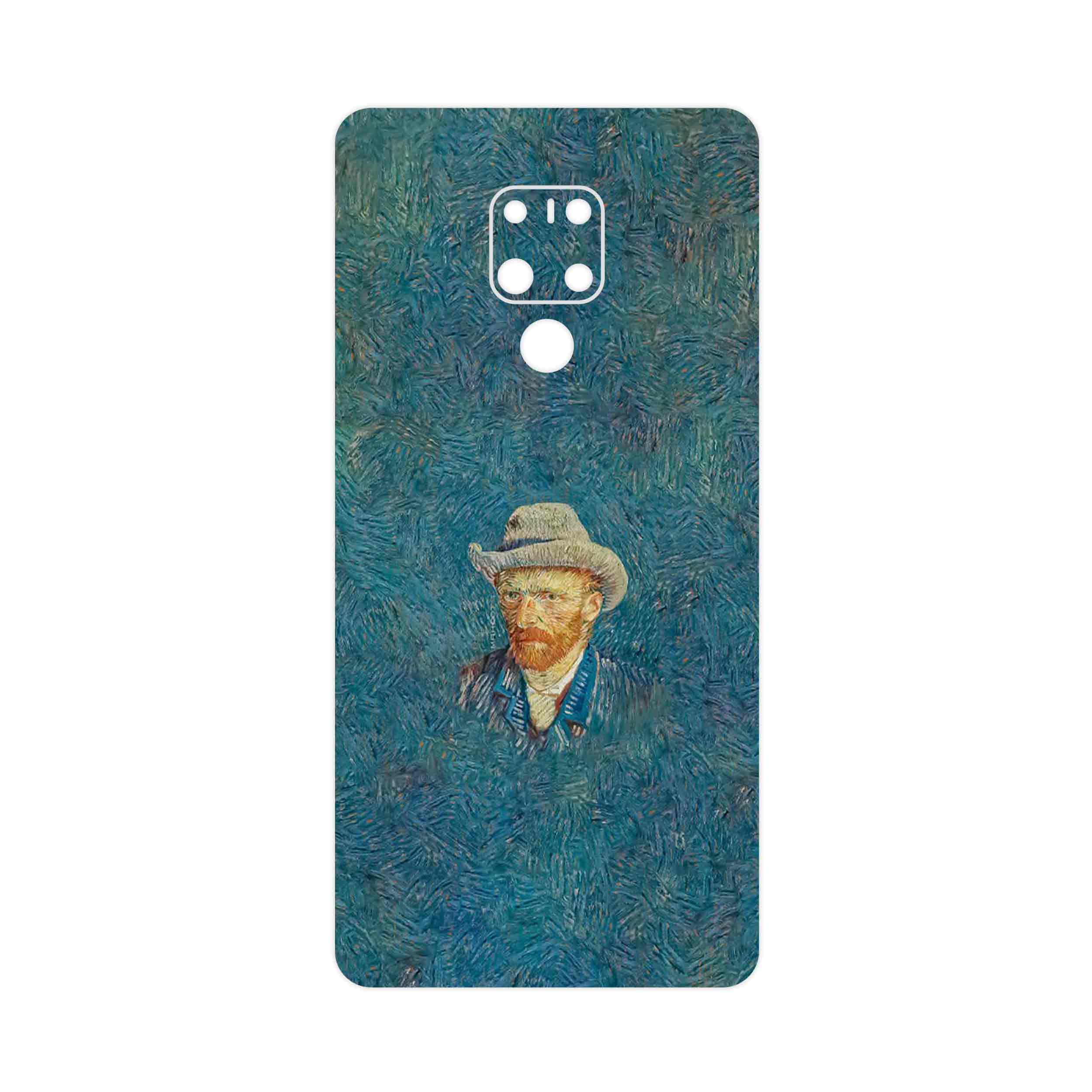 برچسب پوششی ماهوت مدل Self portrait with a gray felt hat مناسب برای گوشی موبایل هوآوی Mate 20 X