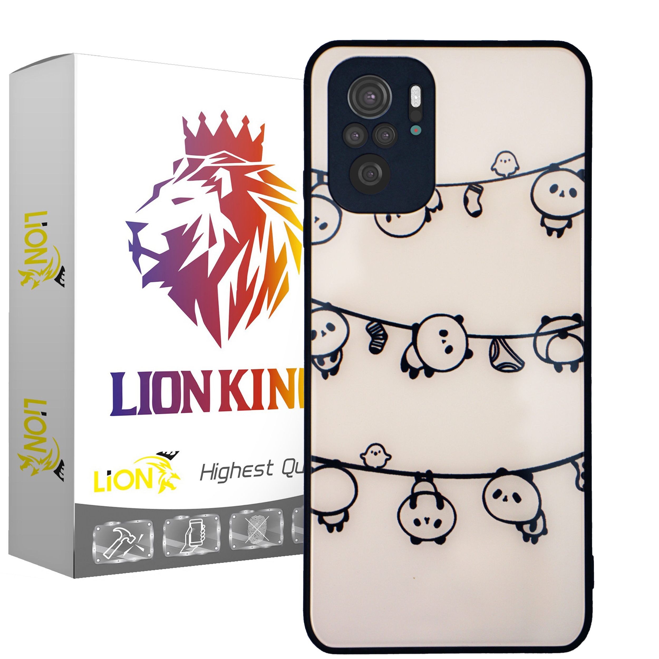 کاور لاین کینگ مدل PANDA مناسب برای گوشی موبایل شیائومی Redmi Note10/10S