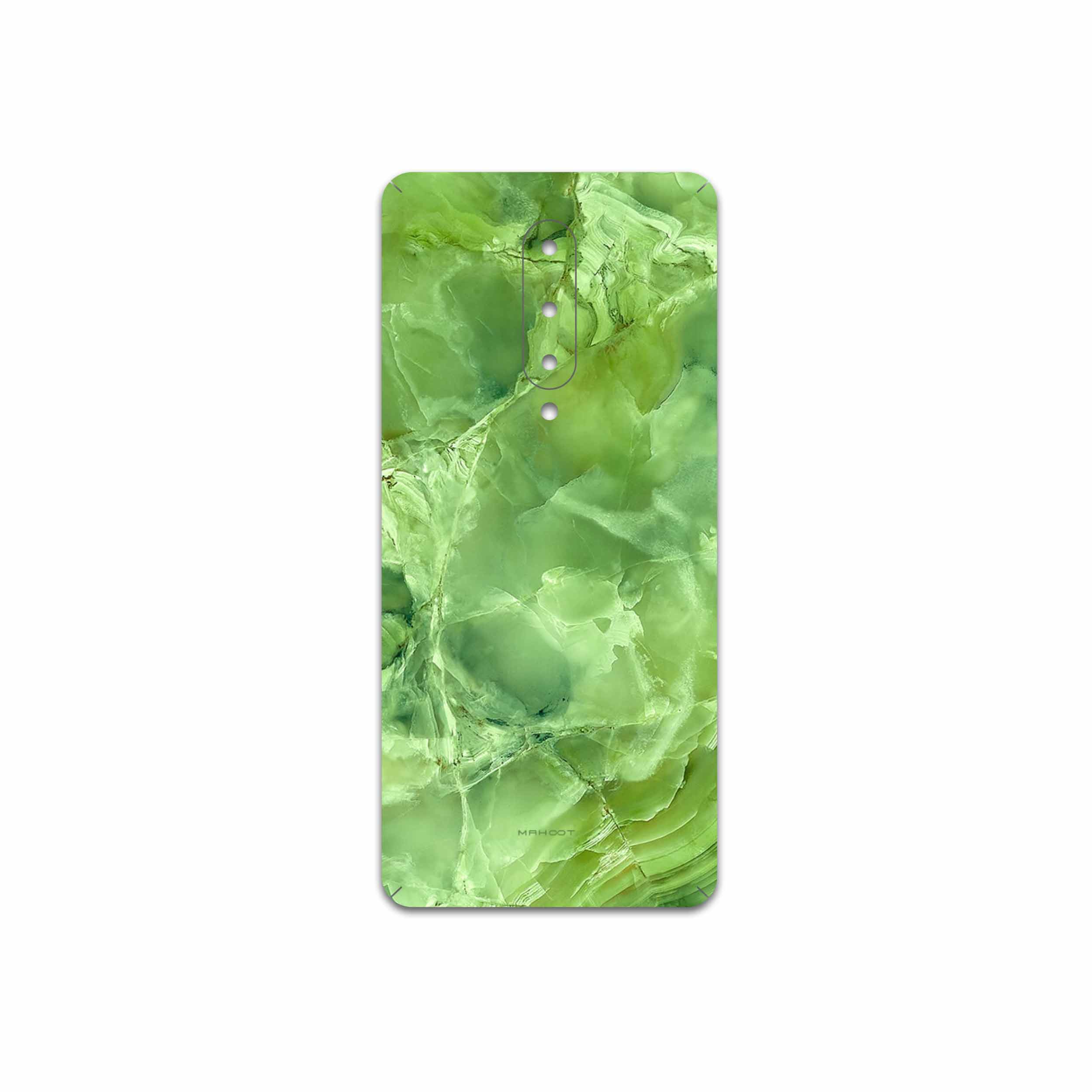 برچسب پوششی ماهوت مدل Green-Crystal-Marble مناسب برای گوشی موبایل وان پلاس 8