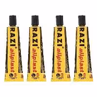 چسب رازی مدل Allplast  کد FN21 حجم 30 میلی لیتر بسته چهار عددی
