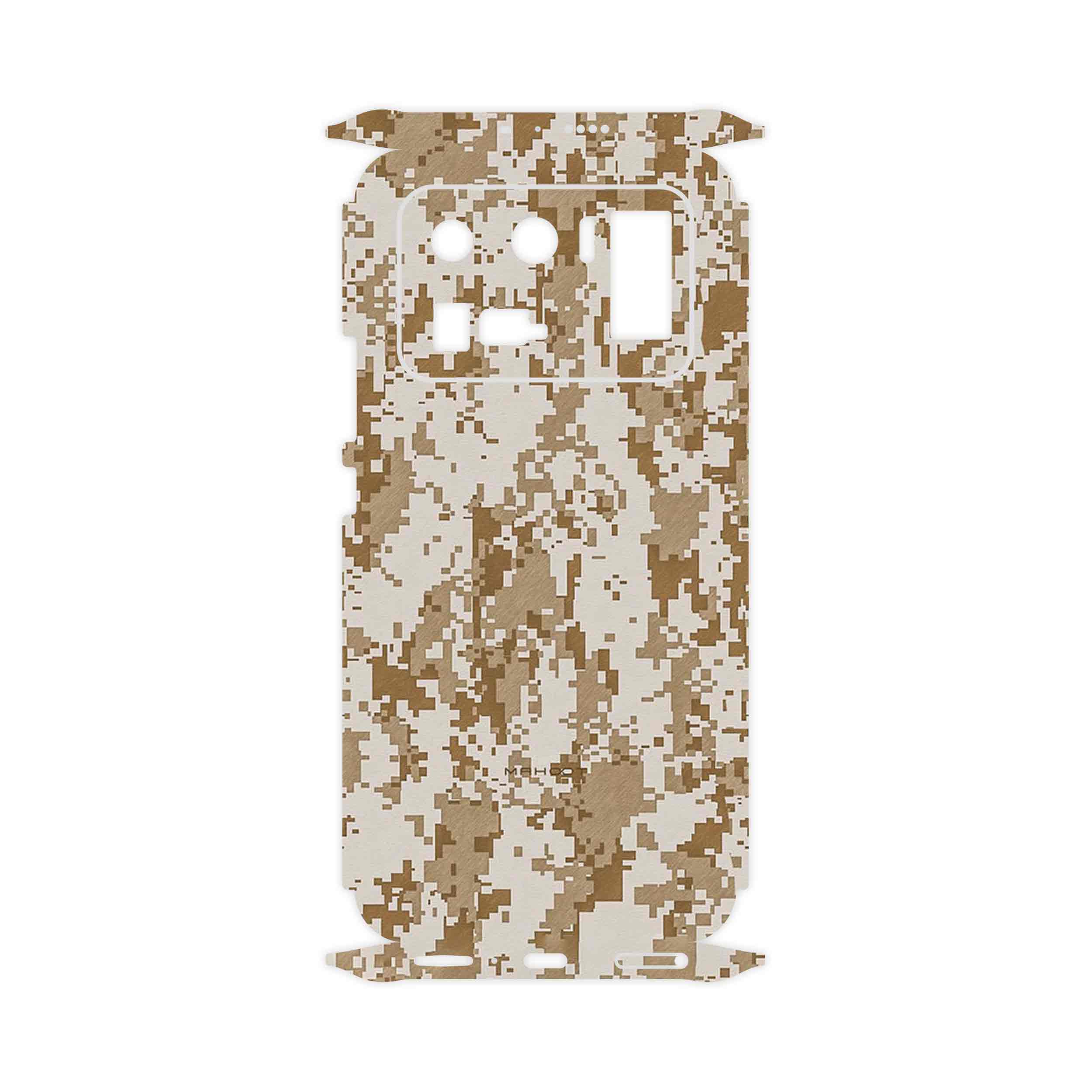 برچسب پوششی ماهوت مدل Army_Desert_Pixel-FullSkin مناسب برای گوشی موبایل شیائومی Mi 11 Ultra