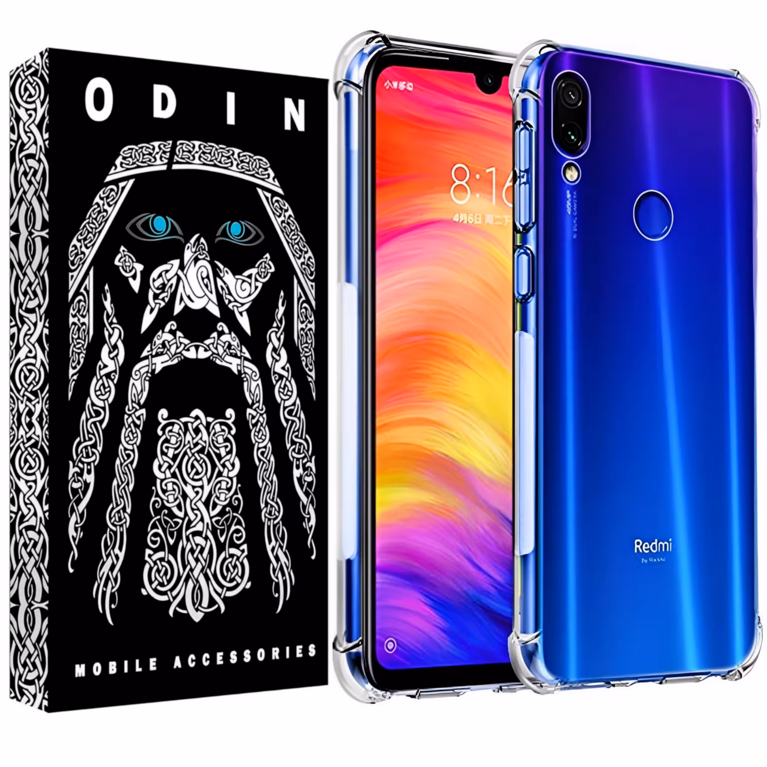 کاور اودین مدل Space مناسب برای گوشی موبایل شیایومی Redmi Note7